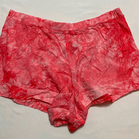 Unbranded Pajama Short Tie Dye Red XL