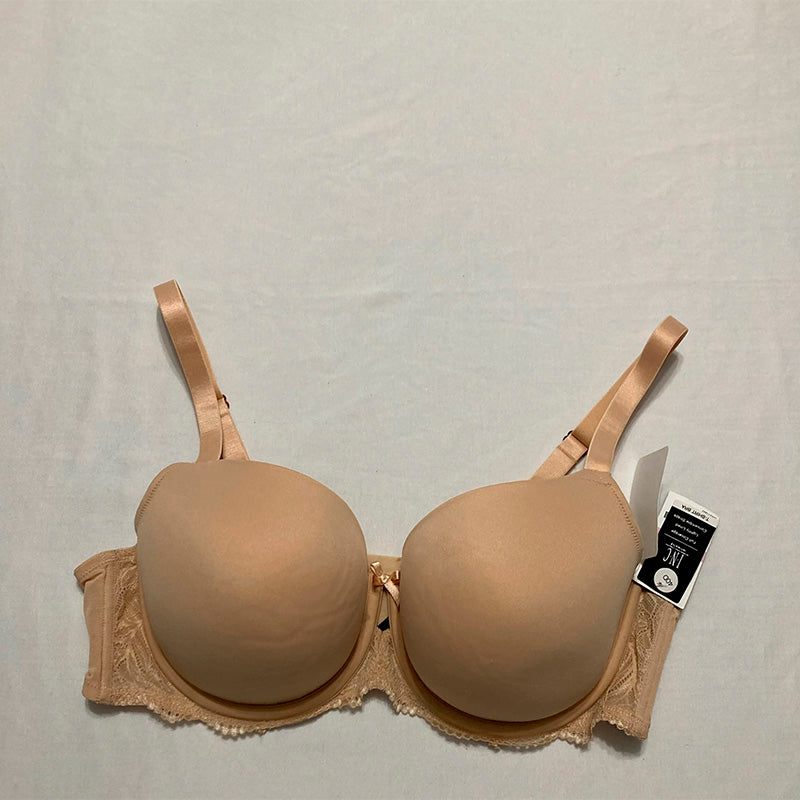 NWD INC Beige Adjustable Everyday Underwire Bra 40D