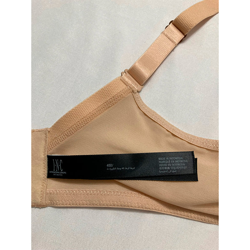 NWD INC Beige Adjustable Everyday Underwire Bra 40D