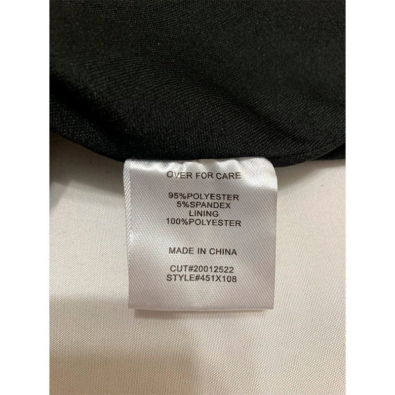 NWD B. DARLIN Dress Of Night Black Glitter 7/8