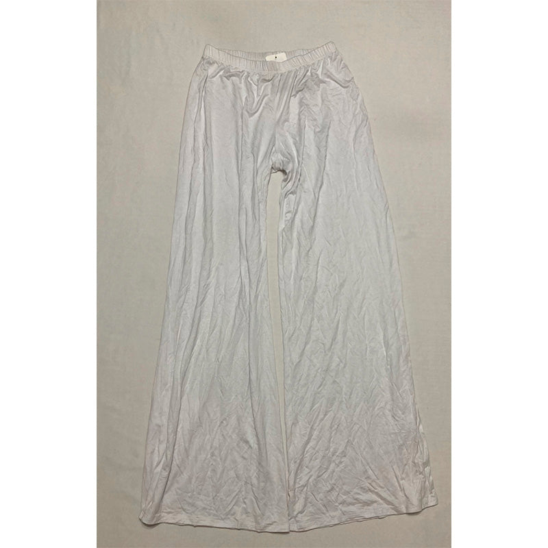 24Seven Comfort Apparel Only Pajama Pant White M