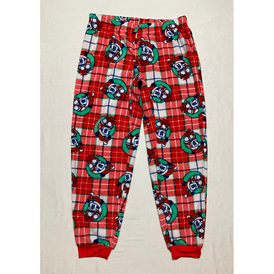 Unbranded Only Pajama Pants Waist Band Red Mickey M