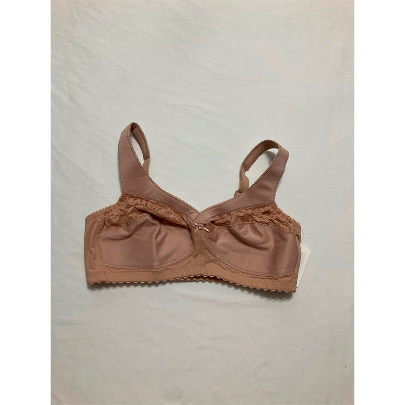 Glamorise MagicLift Cotton Support Bra Wirefree Cafe 40B