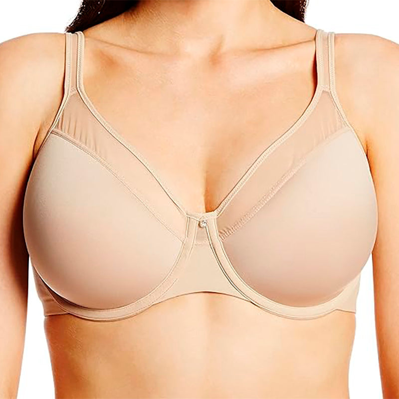 NWD Bali U Ultra Light Illusion Neckline Underwire Bra Nude 34C