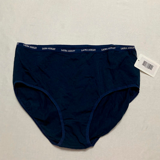 Laura Ashley Panties Logo Band Navy 2X