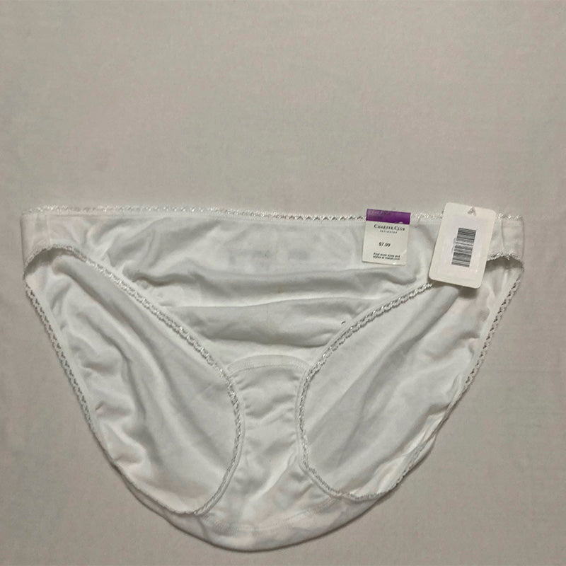 NWD Charter Club Everyday Cotton Bikini Underwear White 2XL