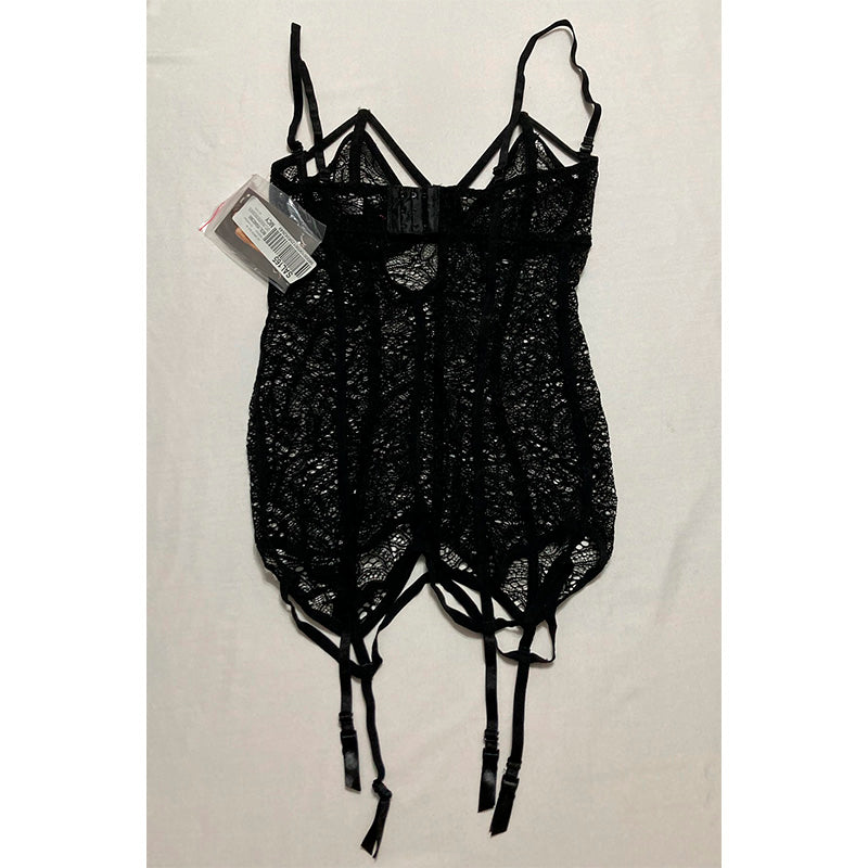 Dreamgirl Lace Corset Black M