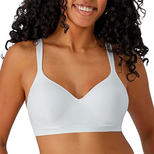 NWD Bali Comfort Revolution Wire Free Bra White Swirl 40C