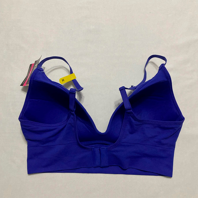 NWD Maidenform Seamless Lift Wireless Long-Line Convertible Tank-Style Blue M
