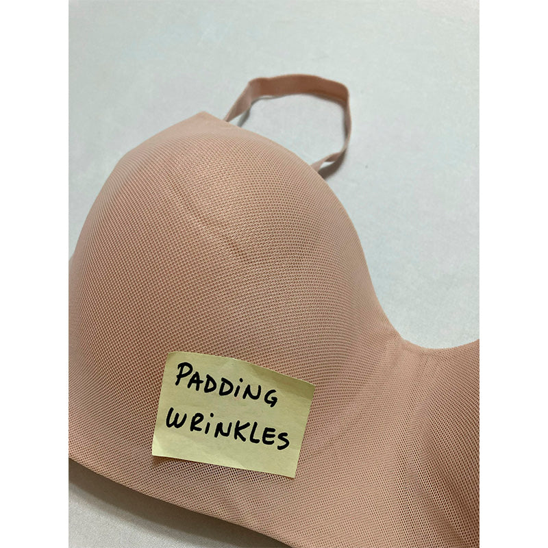 NWD Steve Madden Mesh Balconette Bra Rose Dust 34DD