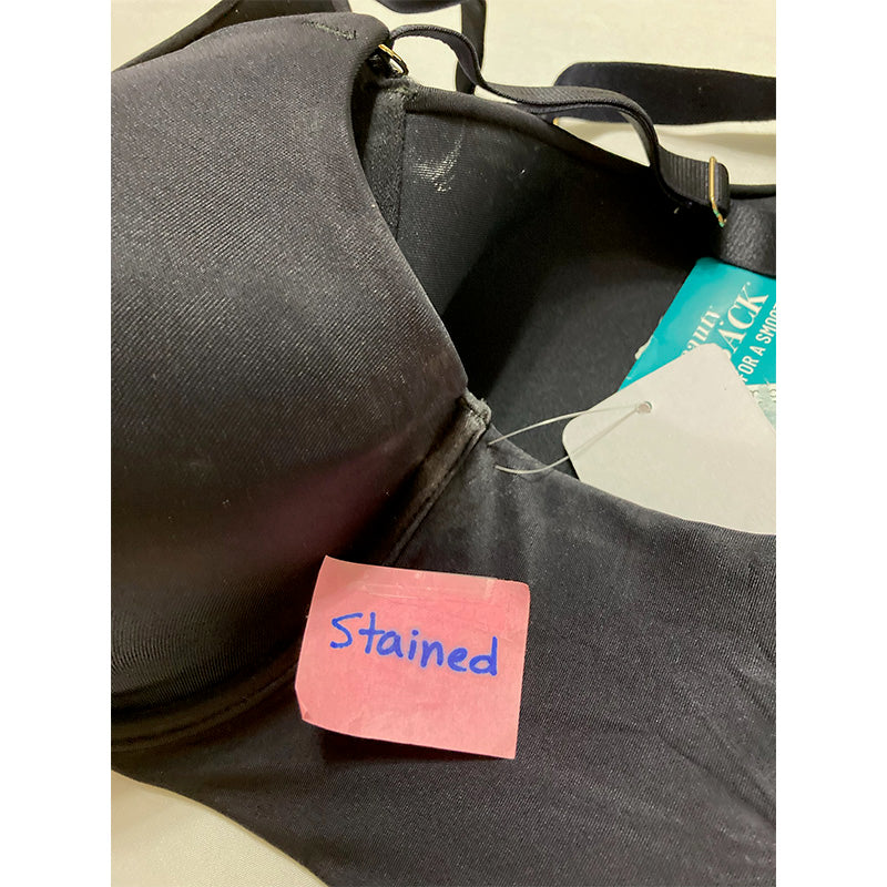 NWD Vanity Fair Beauty Back Full Coverage Underwire Black 38DD