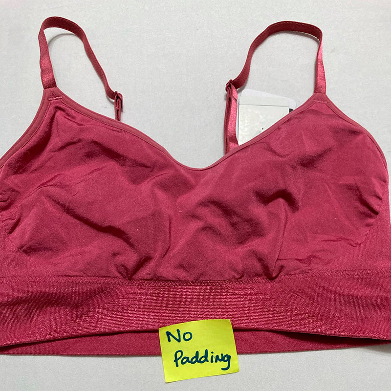 NWD Wacoal Bra Straps Adjustable Burgundy M