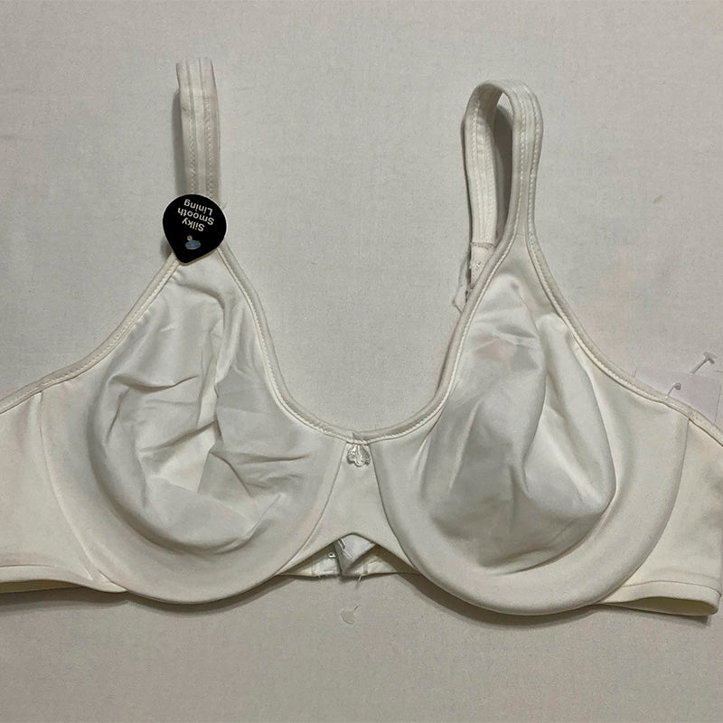 NWD Bali Passion Comfort Minimizer Underwire Bra WHITE 40B