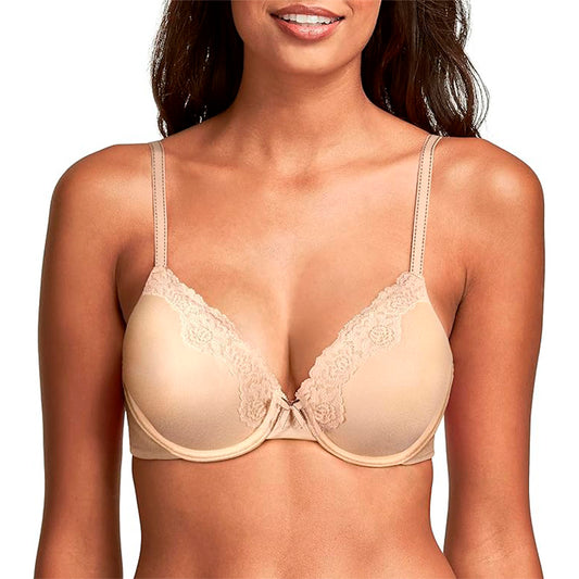 NWD Maidenform Comfort T-shirt Bra Underwire Full Beige 36D