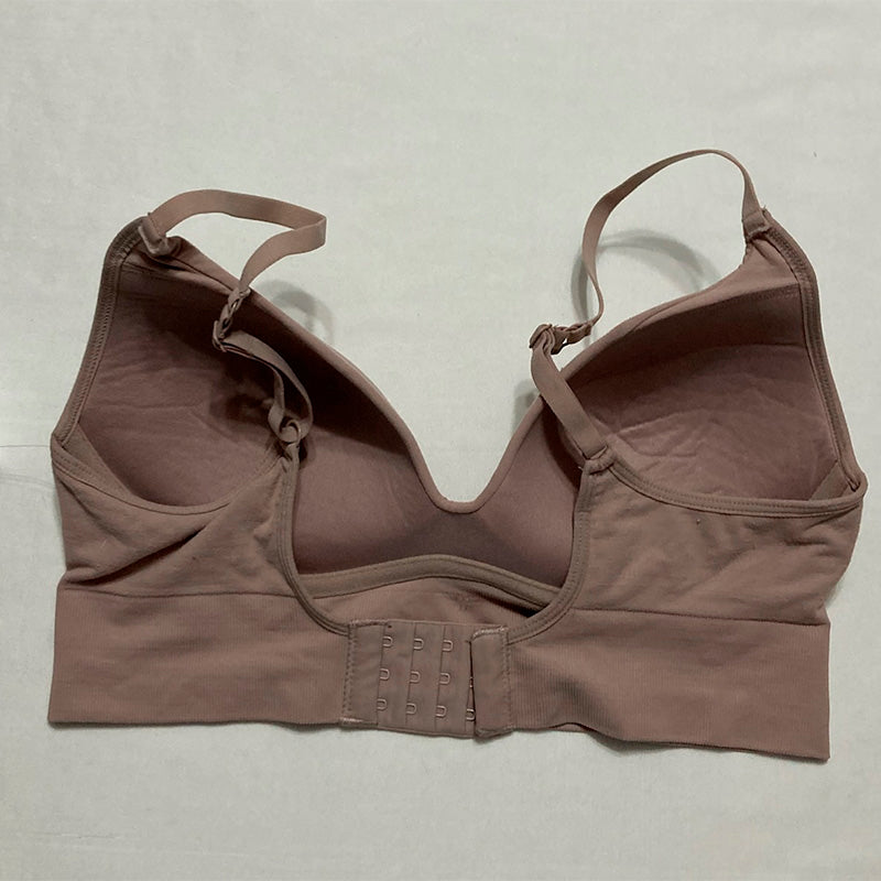 NWD Maidenform Wireless Long-Line Convertible Bra Evening Blush M