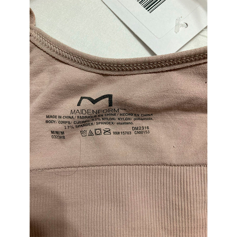 NWD Maidenform Wireless Long-Line Convertible Bra Evening Blush M