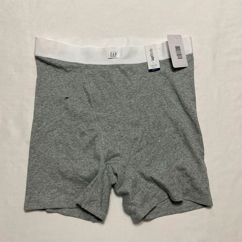 NWD Gap GapBody Logo Comfort High-Waist Shorts Grey M