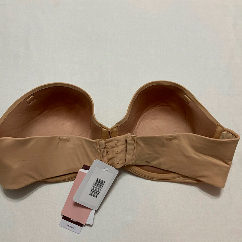 NWD Calvin Klein Strapless Convertible Push-Up Bra Beige 38C