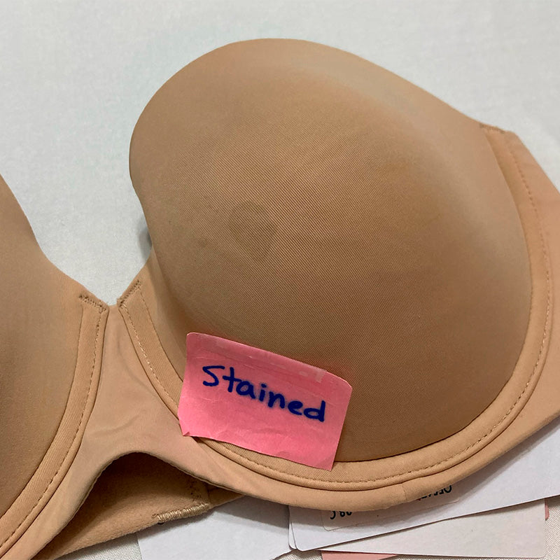 NWD Calvin Klein Strapless Convertible Push-Up Bra Beige 38C