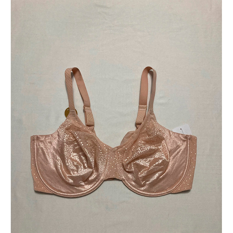NWD Wacoal Back Appeal Underwire Bra Rose Dust 40DDD