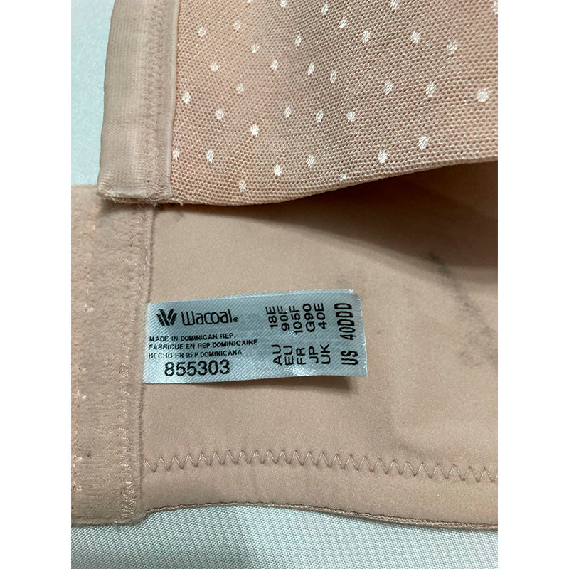 NWD Wacoal Back Appeal Underwire Bra Rose Dust 40DDD