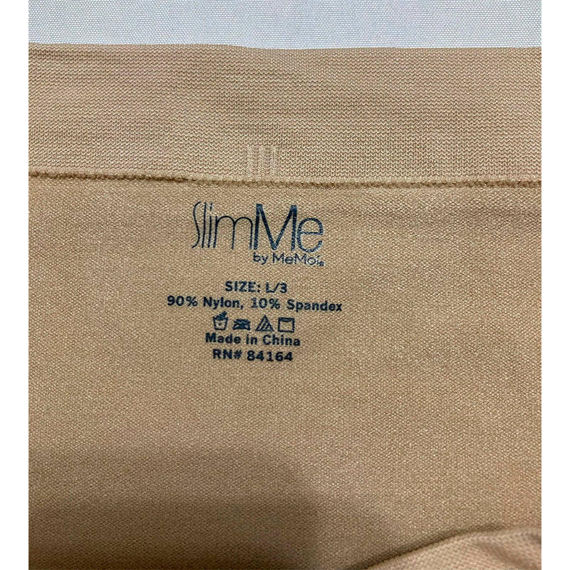 NWD SlimMe by MeMoi Strapless Bandeau Bra Shaper Nude L 55