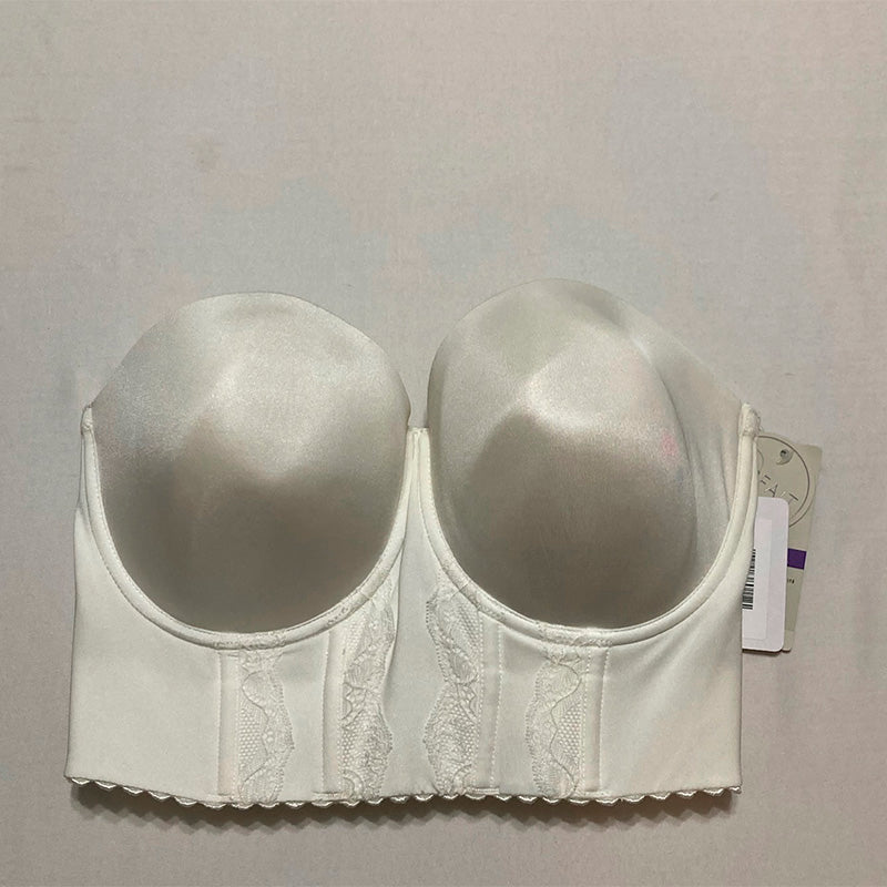 NWD PARFAIT Elissa Full Bust and Full Figure Strapless White 34E