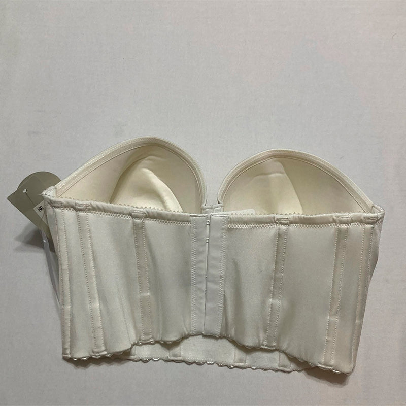 NWD PARFAIT Elissa Full Bust and Full Figure Strapless White 34E