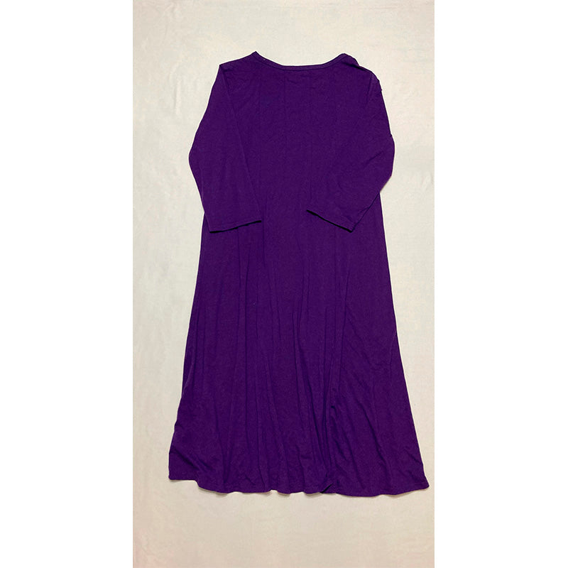 NWD Unbranded Pajama Dress Long Purple L