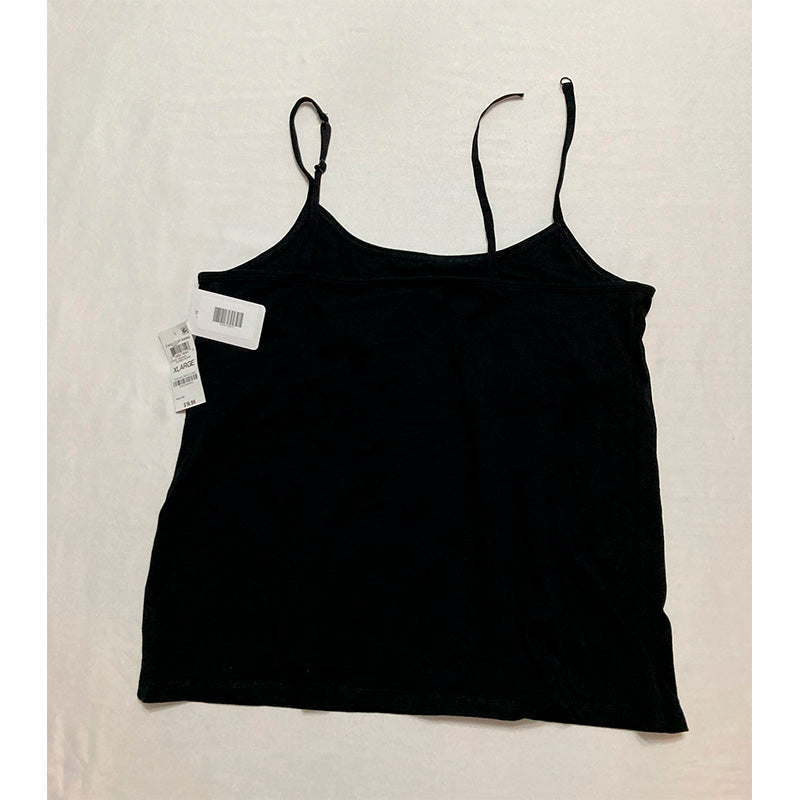 NWD Charter Club Shelf-Bra Cami Tank Black XL