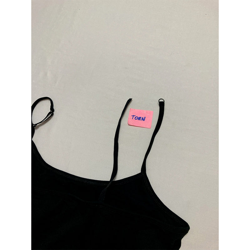 NWD Charter Club Shelf-Bra Cami Tank Black XL
