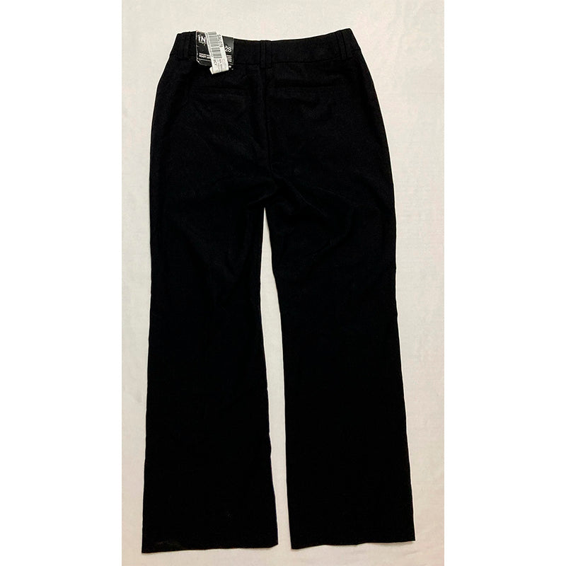 INC Curvy Bootcut Pants Regular Black 2S