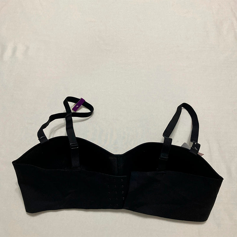 NWD Maidenform Pure Comfort Strapless Bra Black XXL