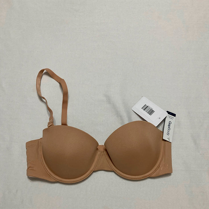 NWD GapBody Everyday Essentials Multi-Way Bra Beige 34B