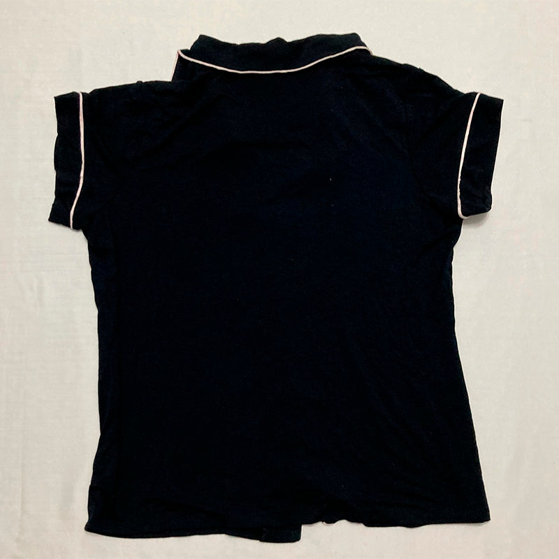 Eberjey Gisele Jersey Knit Only Pajama Top Black M