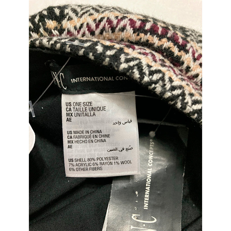 INC Beret Multicolor OS