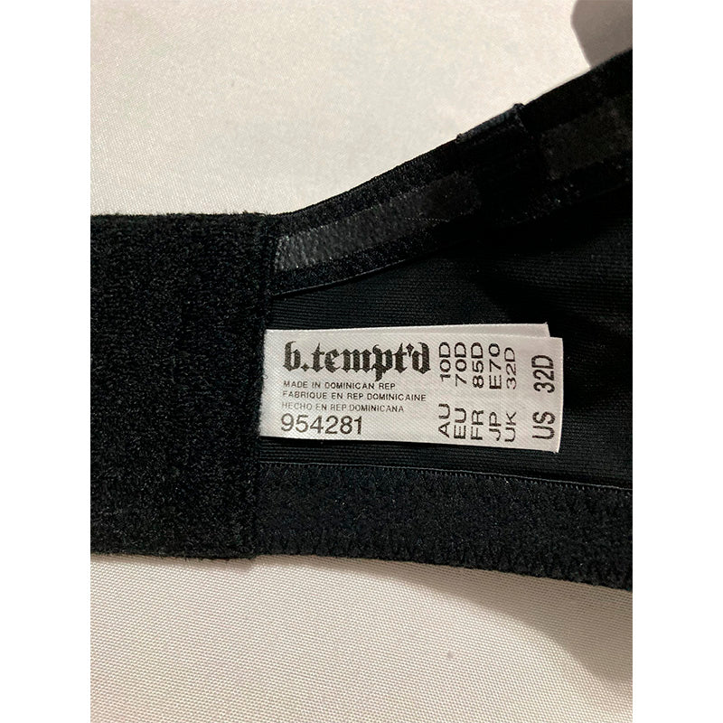 NWD b.tempt'd Wire Convertible Strapless Black 32D