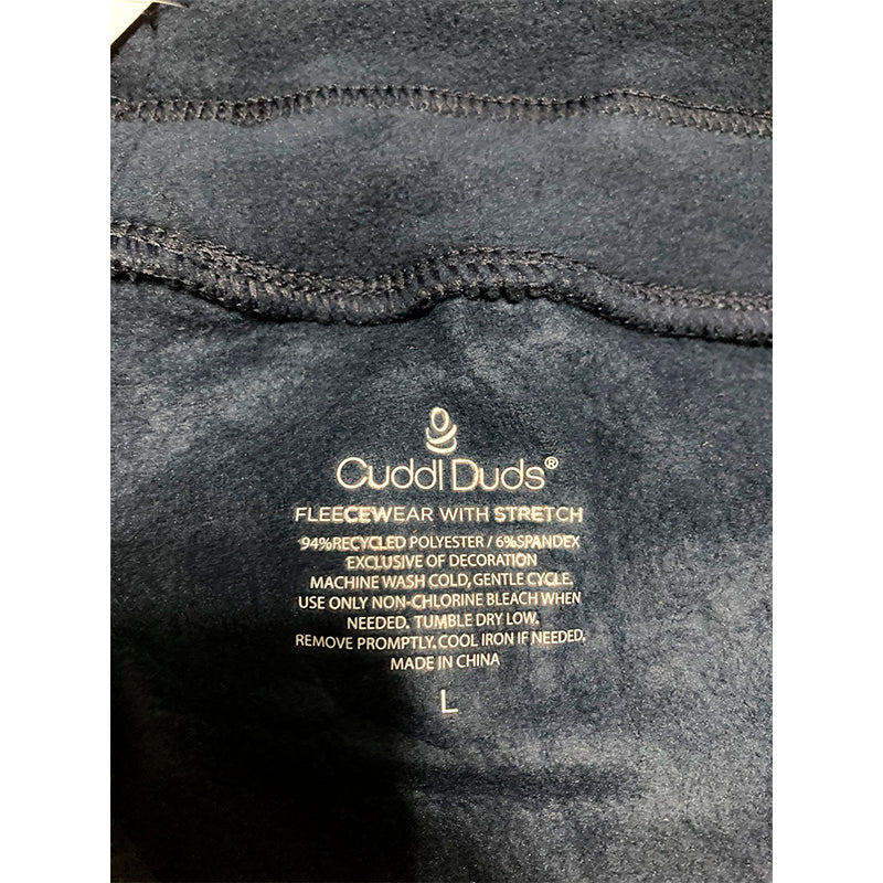 Cuddl Duds Only Pajama Jogger Black L