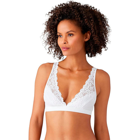 NWD Wacoal Embrace Lace Wire Free Convertible Bra White 36