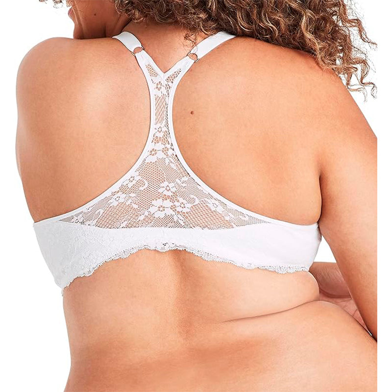 NWD Maidenform Fit Everyday Full Coverage Racerback Bra White 36B