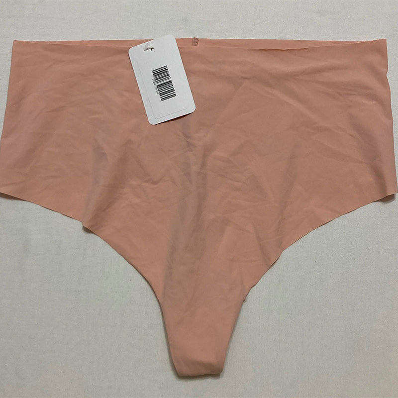 NWD b.tempt'd b.Bare Hi Waist Thong Rose Smoke XL