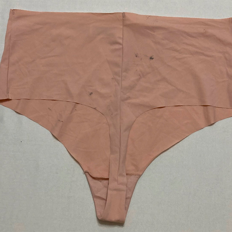 NWD b.tempt'd b.Bare Hi Waist Thong Rose Smoke XL