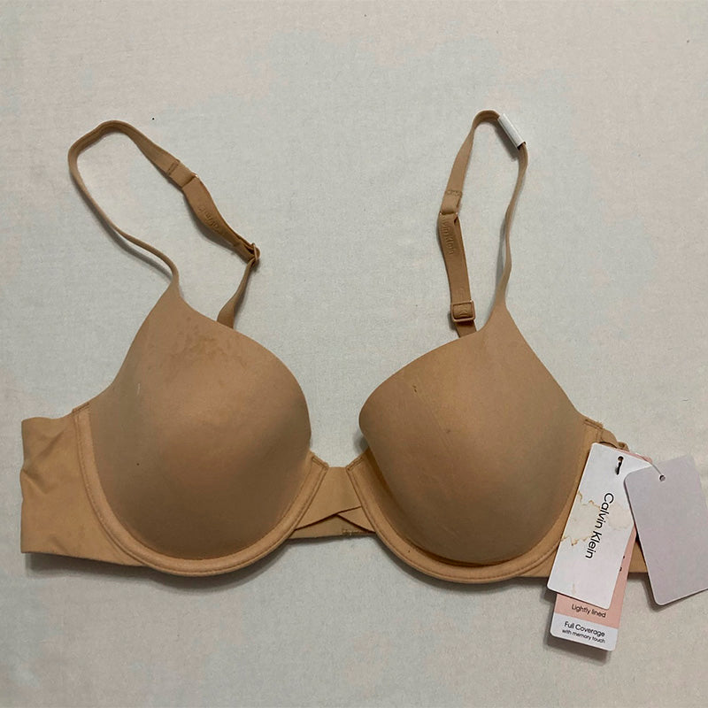 NWD Calvin Klein Perfectly Fit Lightly Lined T-Shirt Bra Beige 36A