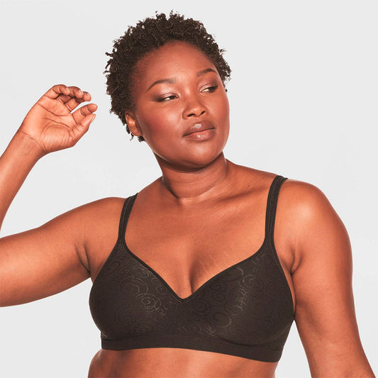 NWD Bali Comfort Revolution Shaping Wireless Bra Black 34D