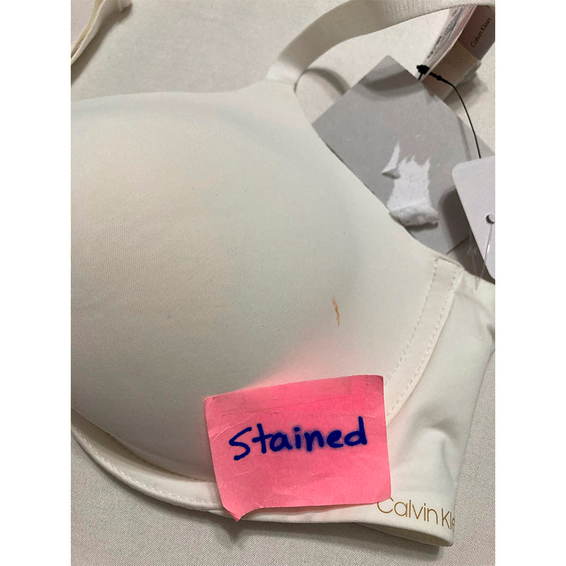NWD Calvin Klein Perfectly Fit Flex Lightly Lined Perfect White 34D