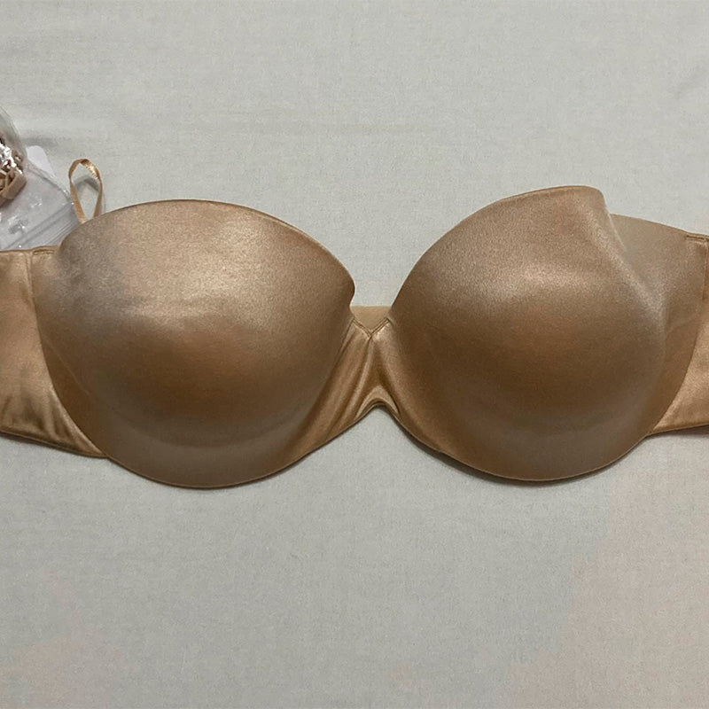 NWD Maidenform Love The Lift Demi Strapless Multiway Latte 36B