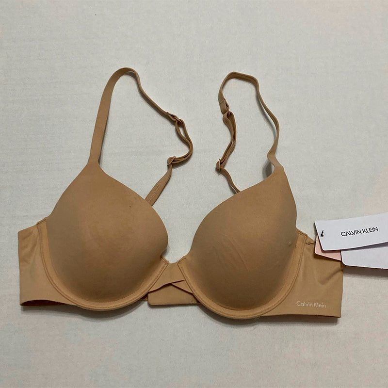NWD Calvin Klein Fit Lightly Lined T-Shirt Bra Bare 34A