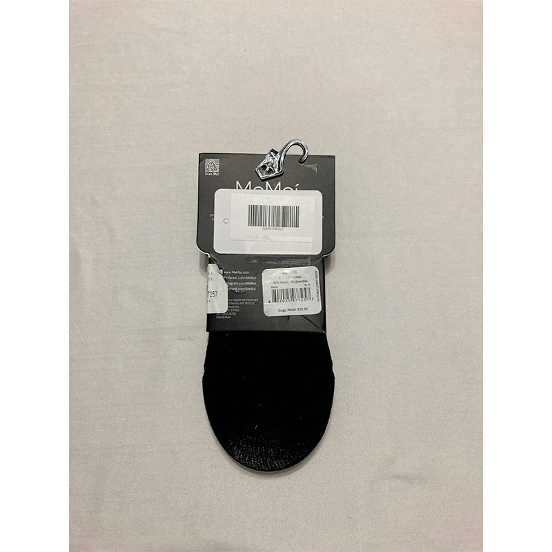MeMoi Micro Shoe Liners 4pack 9-11 Black