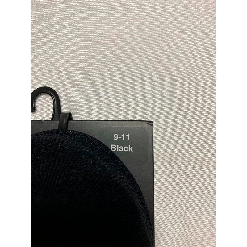 MeMoi Micro Shoe Liners 4pack 9-11 Black