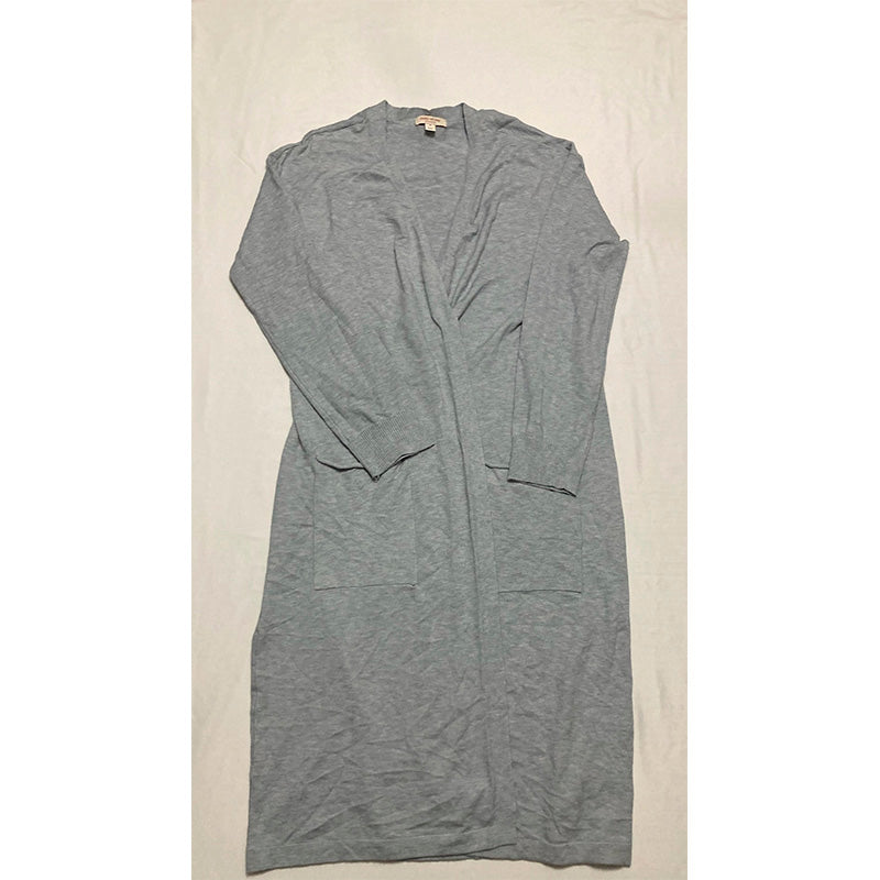 NWD State Of Day Robe Notch Collar Grey Heather M